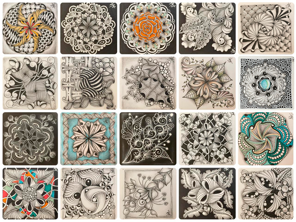 CZT Family Tree: Ana María González Valdez – Zentangle CZT Family Tree: Ana María González Valdez – Zentangle