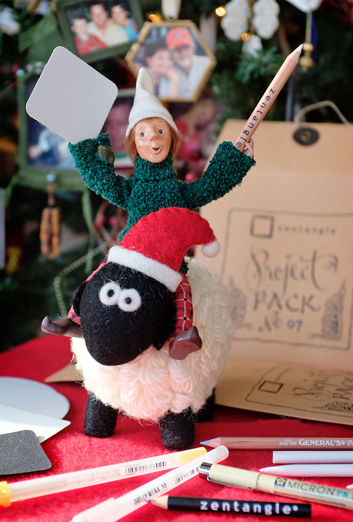 Project Pack No. 07 - 12 Days of Zentangle: Day 01