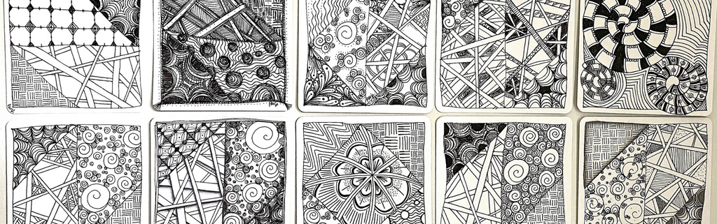 Tangling Journeys from an Art Therapist – Zentangle