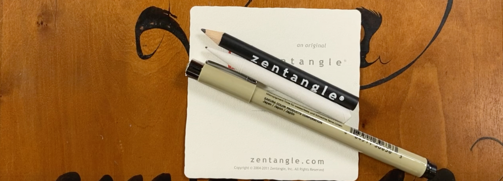 Voice Guided Zentangle Lesson #1 with Molly