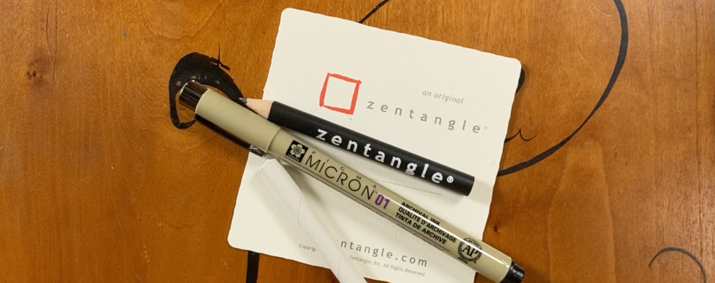 Voice Guided Tangle Lesson #2 with Molly Hollibaugh