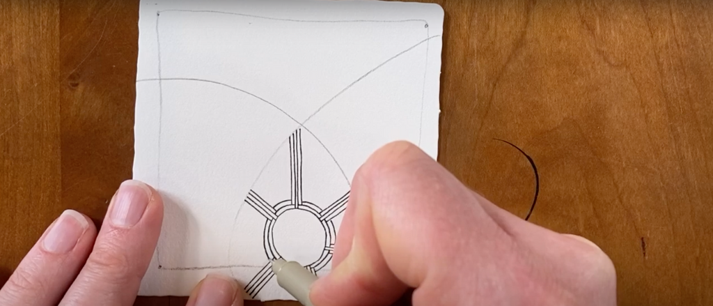 Kitchen Table Tangles: Zentangle Apprentice Lesson #2 with Molly, Indy and Mazzy