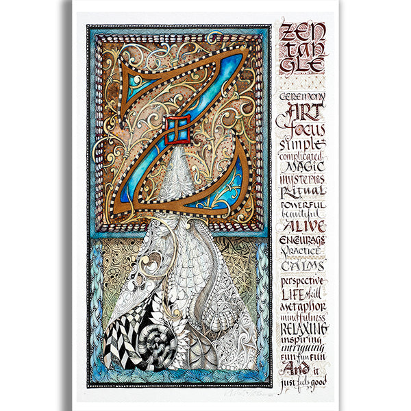 Birth of Zentangle Print