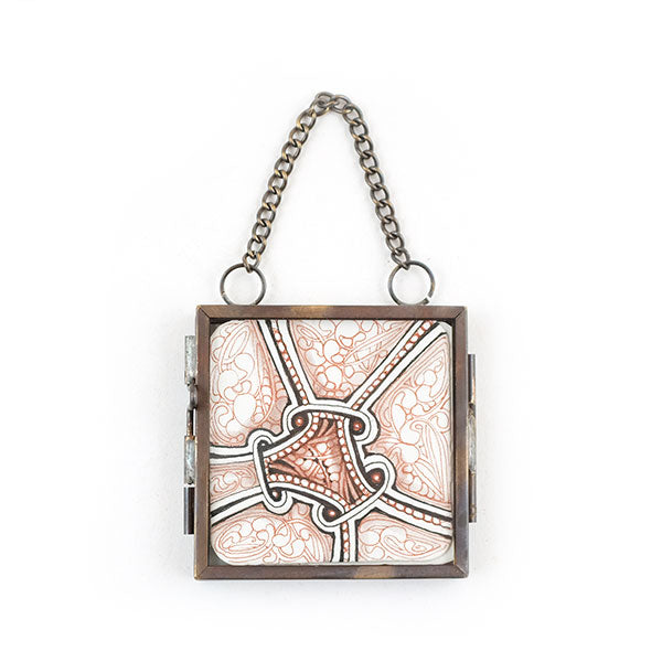 Custom Metal Zentangle Tile Frames - Assorted Sizes