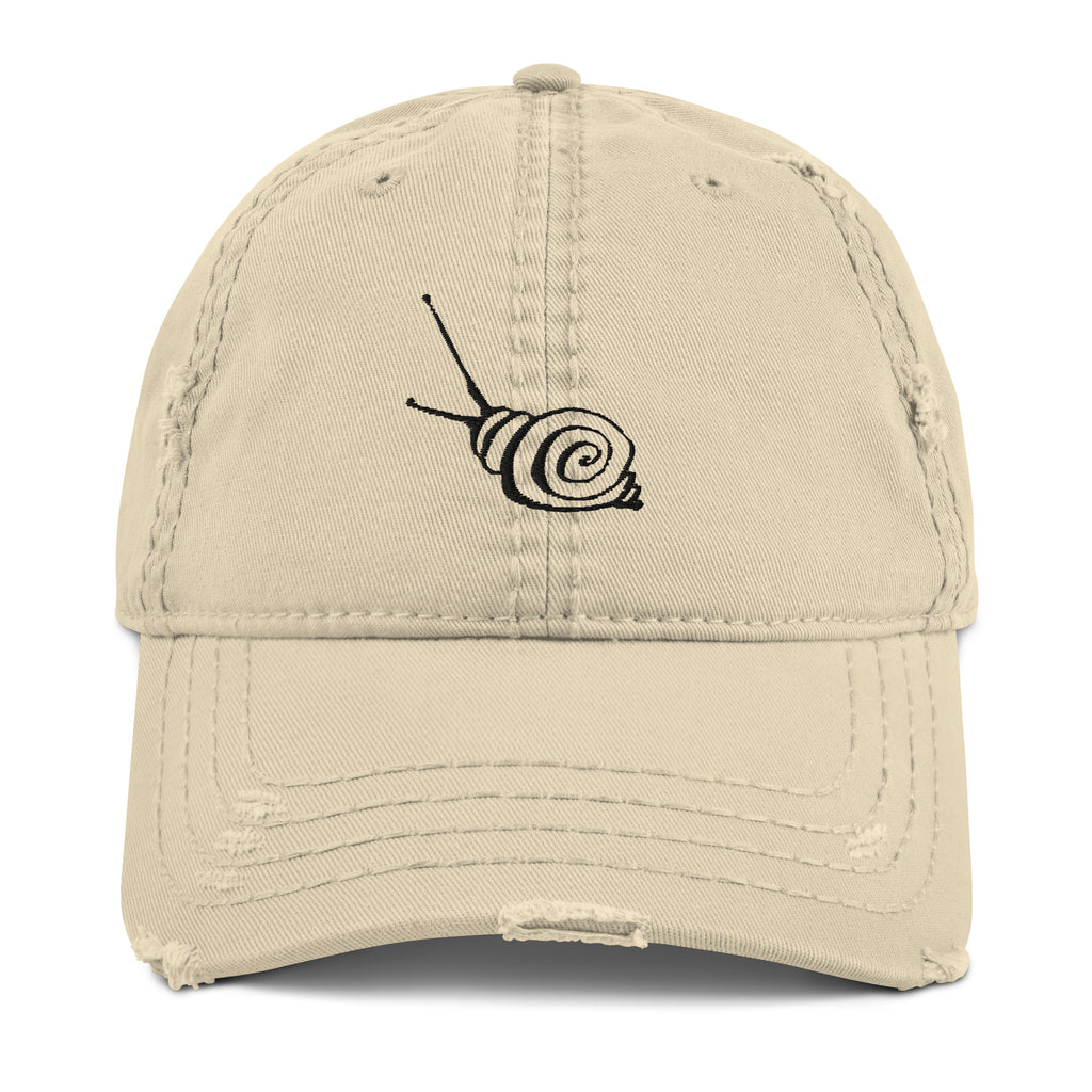 Bijou - Tan Distressed Hat – Zentangle display picture 1