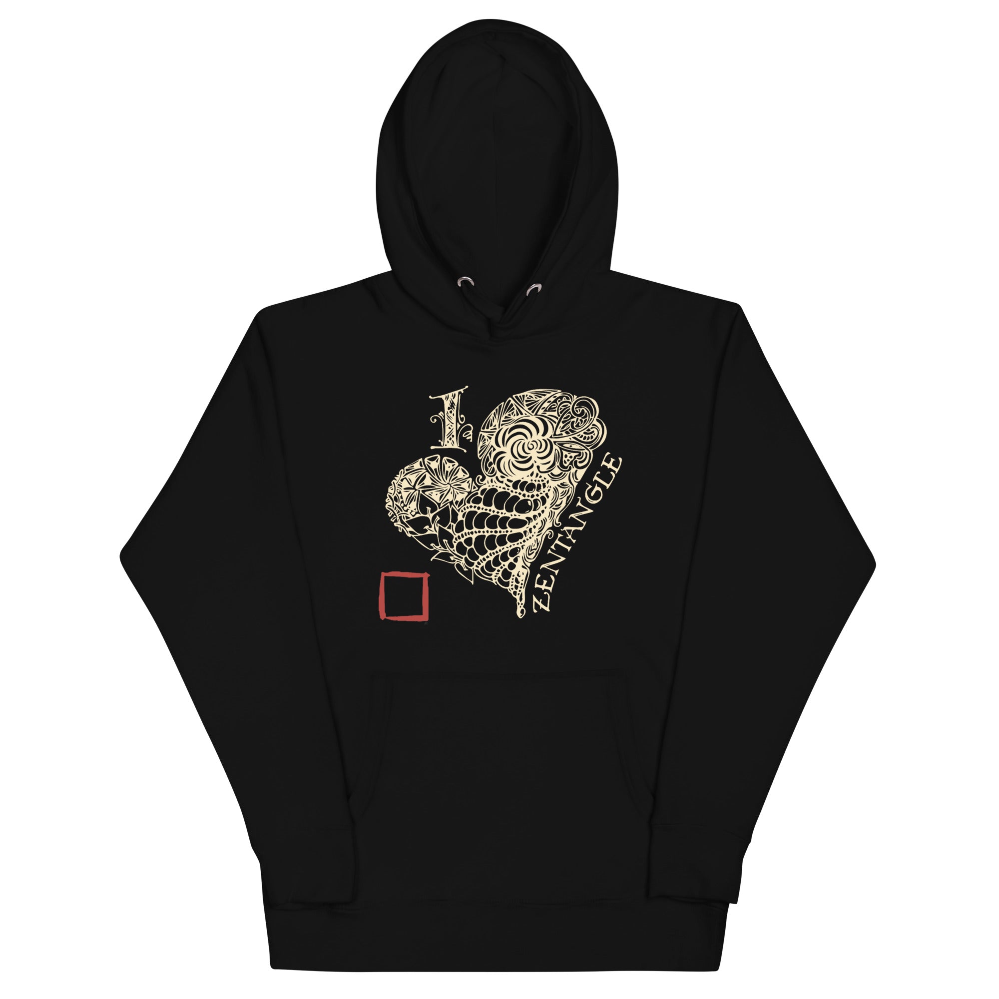 I Heart Zentangle - Unisex Hoodie