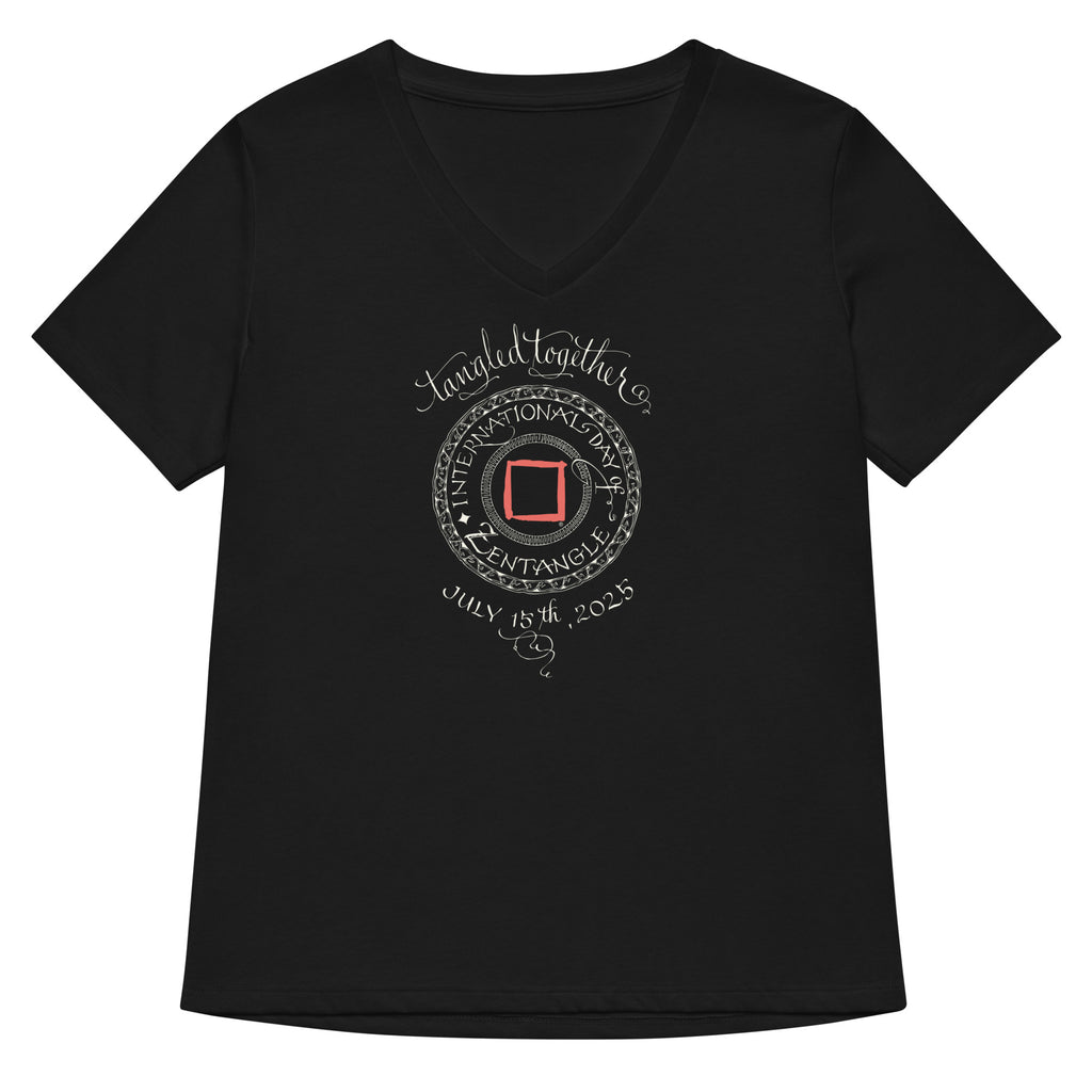 IDOZ - Women's relaxed v-neck t-shirt - Black or Heather