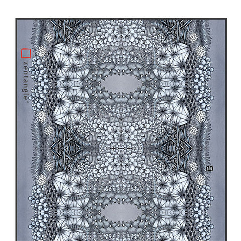 Zentangle Scarf - Shades