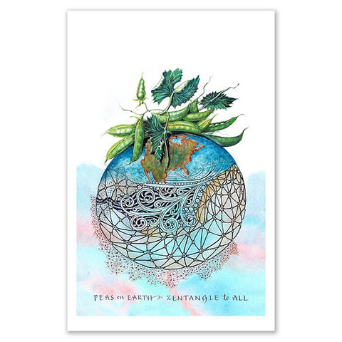 Peas On Earth Print