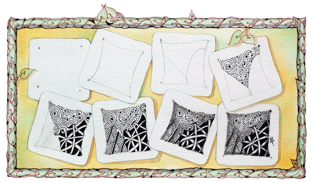 Back to Basics - The Eight Steps of the Zentangle Method