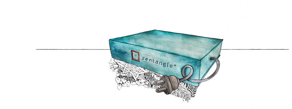 "Unplug" with the Legends of Zentangle