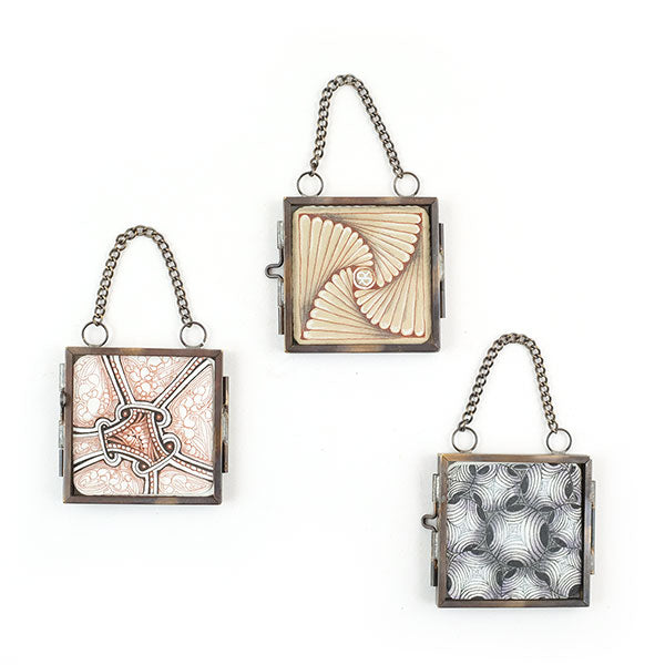 Custom Metal Zentangle Tile Frames Assorted Sizes custom-metal-zentangle-tile-frames-assorted-sizes