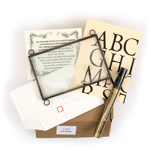 2026 Illuminated Letter Phi Frame Bundle