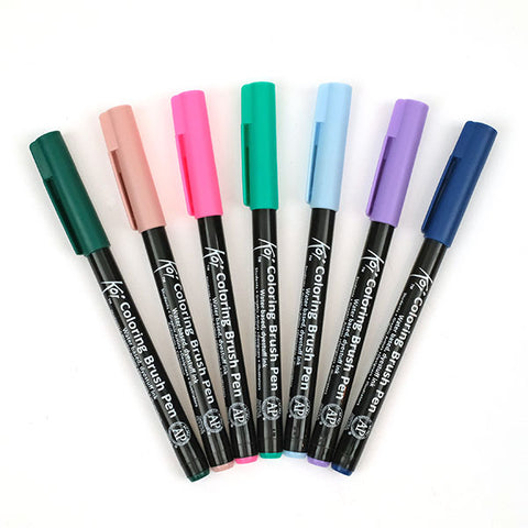 Koi Coloring Brush Pens