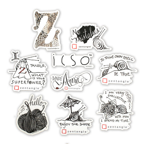 Zentangle Decals