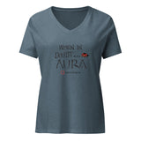 Lady Aura - Women’s relaxed v-neck t-shirt