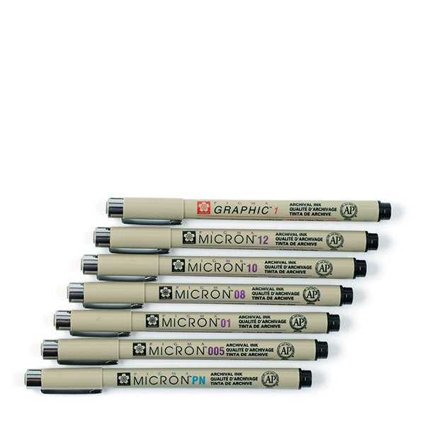 Sakura Pigma Micron® Black Pens - Retail / PN / Single