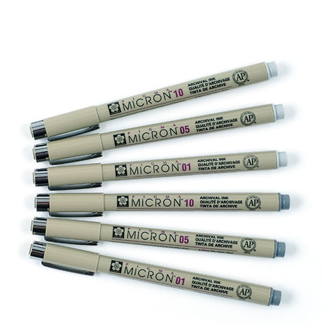 Sakura Pens, Markers; Sakura Zentangle 11 Pens, Pencil Clamshell Set; Great  for Coloring, Bible Study Pens, Inductive Bible Study