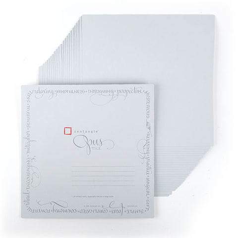 Opus Gray Paper Tiles - 5 - Limited Edition