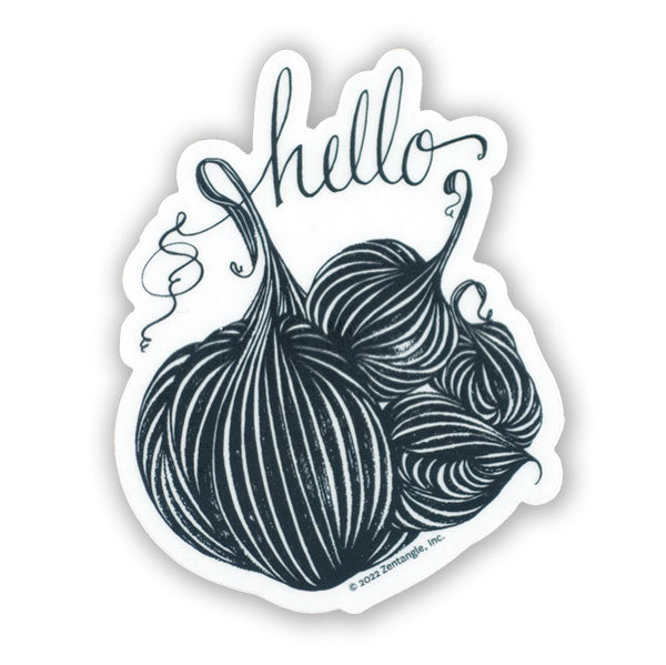 Hello Gourdgeous Decal