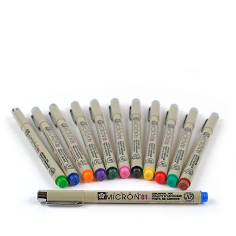 Sakura Pens, Markers Sakura Zentangle 11 Pens, Pencil Clamshell Set Great  for Coloring, Bible Study Pens, Inductive Bible Study 