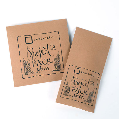 Zentangle Project Pack No. 06 -"No Mistakes" Mini Journal