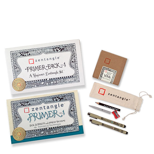 Zentangle Beginner Kit With PERSONALIZED CZT Support