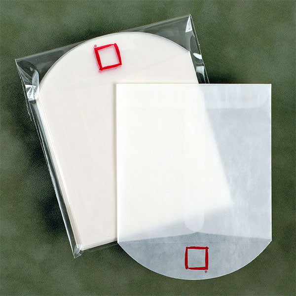 Custom Square Glassine Envelopes - 21 - Retail / Single